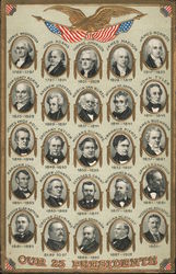 Our 25 Presidents Postcard