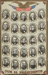 Our 25 Presidents - Will he be the next? Our choice William H. Taft Postcard