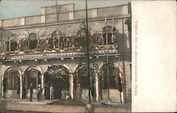 Presdt. Roosevelt's Visit to the Isthmus. Postcard