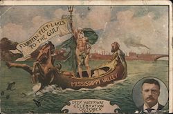 Deep Waterway Celebration October 1907 Postcard
