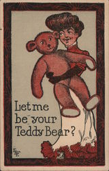 Let me be your Teddy Bear? Theodore Roosevelt Postcard Postcard Postcard