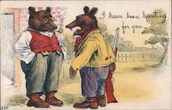 I have been hunting for you. Postcard