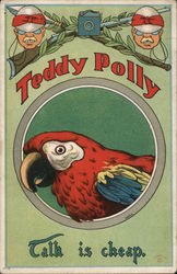 Teddy Polly Talk is cheap Postcard