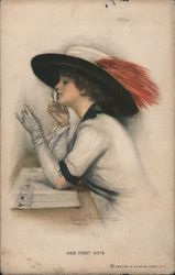 Her First Vote Postcard