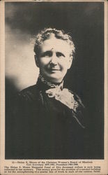 Helen E. Moses of the Christian Woman's Board of Missions Postcard