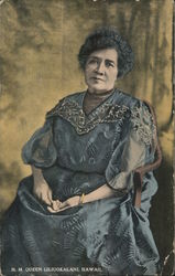 H.M. Queen Liliuokalani, Hawaii Women's Suffrage Postcard Postcard Postcard