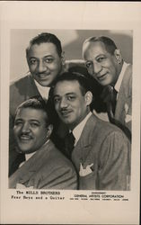 The Mills Brothers - Four Boys and a Guitar Postcard
