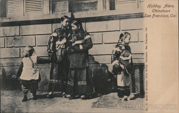 Holiday Attire, Chinatown San Francisco California