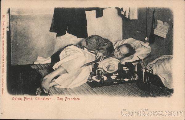 Opium Fiend, Chinatown San Francisco California
