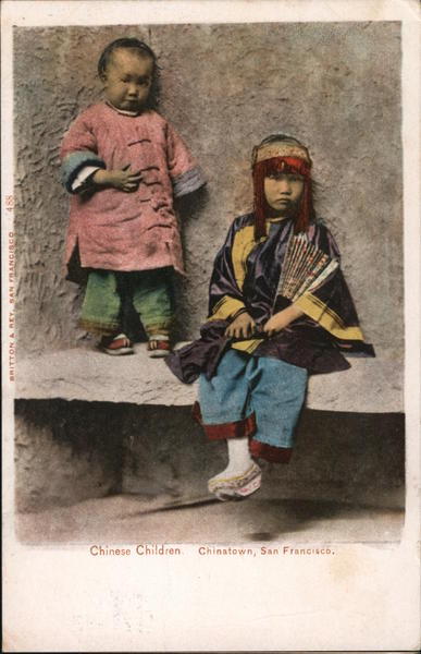 Chinese Children, Chinatown San Francisco California