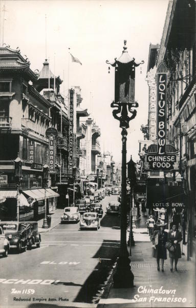 Chinatown San Francisco California Redwood Empire Assn.