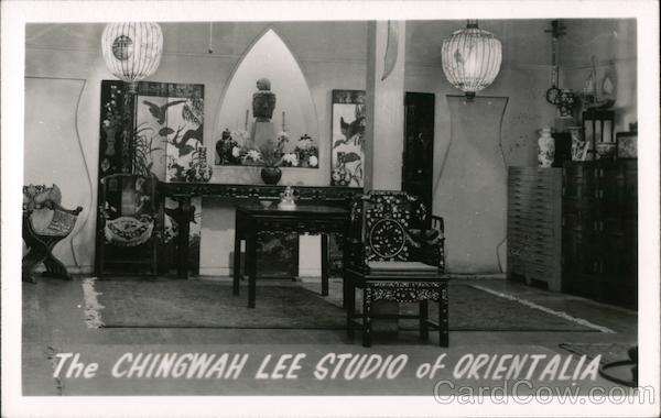 The Chingwah lee Studio of Orientalia Chinatown San Francisco California