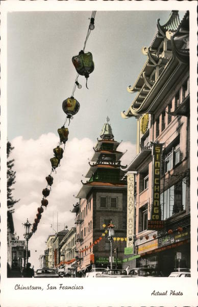 Chinatown San Francisco California