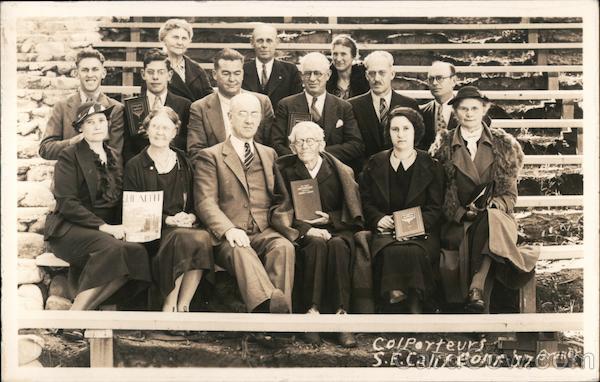 Colporteurs: Peddlers of Devotional Literature San Francisco California