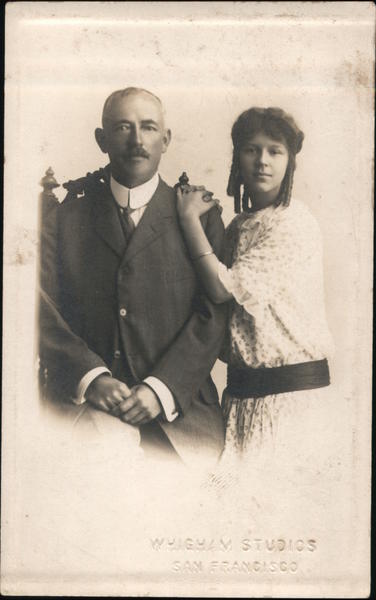 Studio: A Man Posing with a Woman San Francisco California