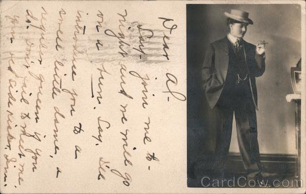 Man in a suit smoking a cigar San Francisco California