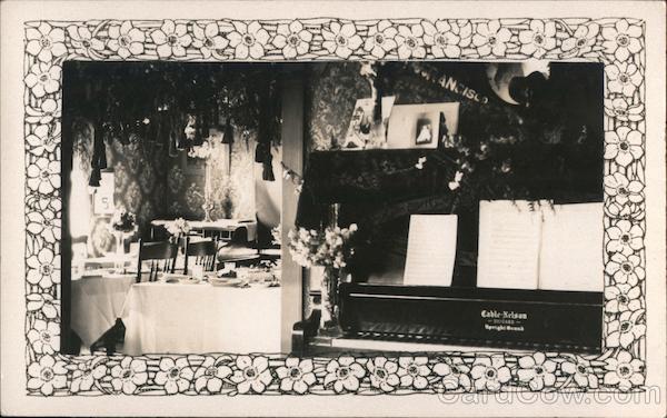 A Piano Inside a Restaurant San Francisco California