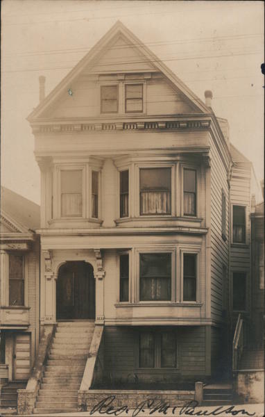 A Row House San Francisco California