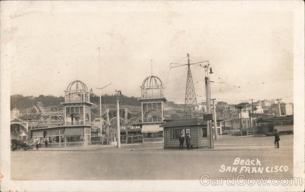 Chute's Beach Amusement Park, See's Candies San Francisco California