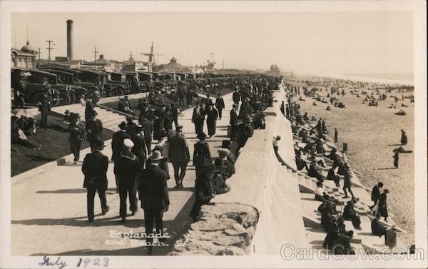 Esplanade and Beach San Francisco California