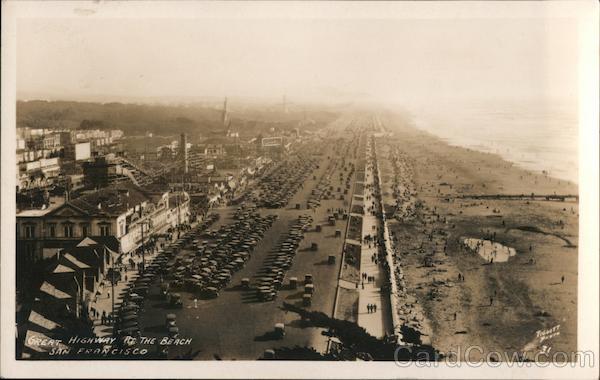 Great Highway at the Beach San Francisco California