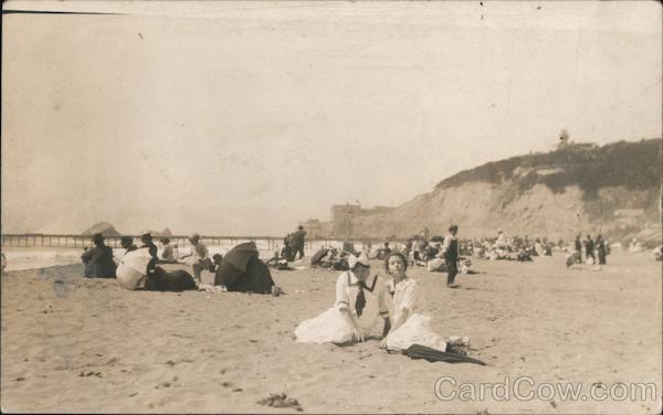 View of the Beach, C. 1910 San Francisco California