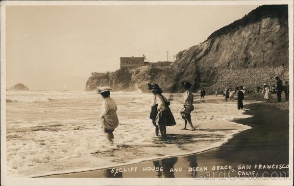Cliff House and Ocean Beach San Francisco California