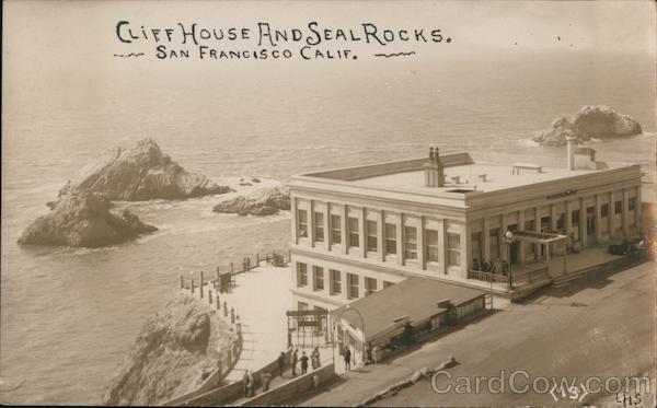 Cliff House and Seal Rocks San Francisco California