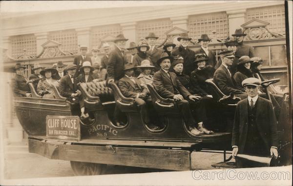 Cliff House Tour Vehicle San Francisco California
