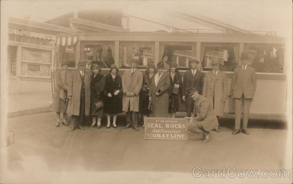 At the Famous Seal Rocks San Francisco California