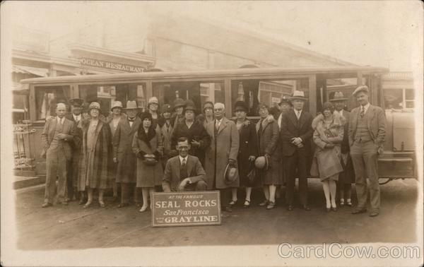Sea Rocks Grayline San Francisco California