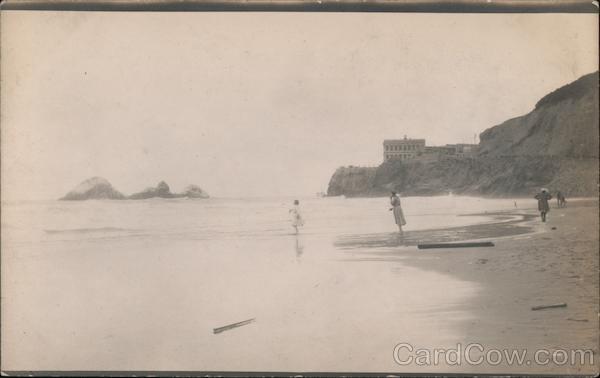 Cliff House from the Beach San Francisco California