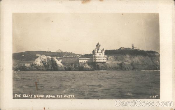 The Cliff House from the Water San Francisco California