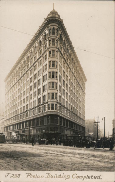 Phelan Building Completed San Francisco California