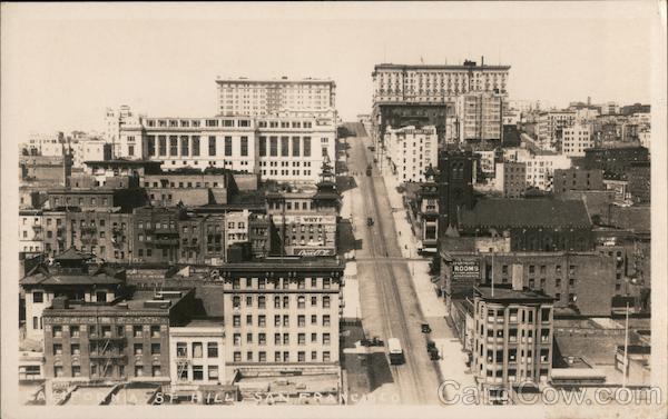California St Hill San Francisco