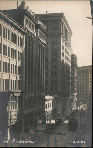 Post St. Near Market San Francisco California