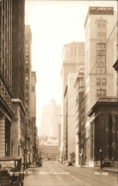 Sansome St San Francisco California