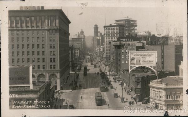 Market Street San Francisco California