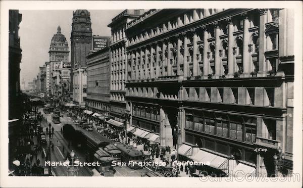 Market Sreet San Francisco California