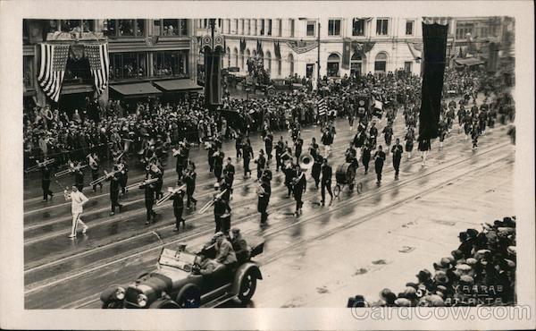 A Parade and Marching Band San Francisco California