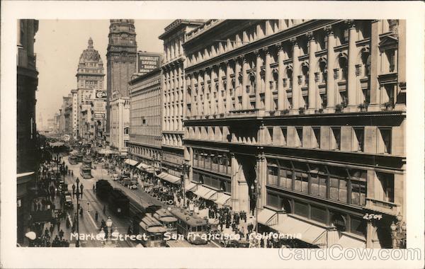 Market Street San Francisco California