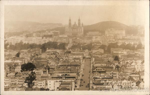 Birds Eye View of San Francisco California