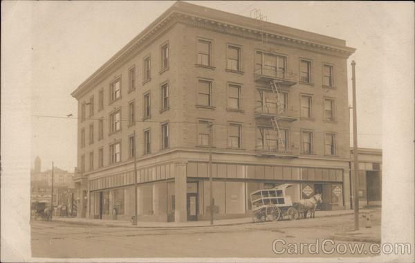 709 Larkin Street, Delivery Wagon San Francisco California