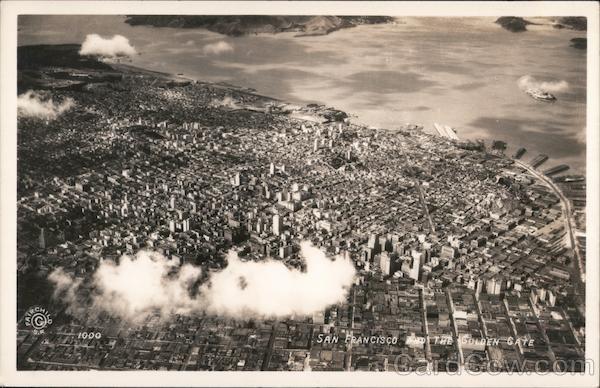 San Francisco and the Golden Gate California