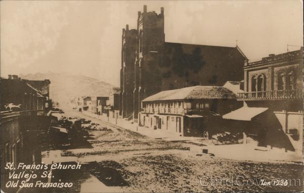 St. Francis Church, Vallejo St. San Francisco California