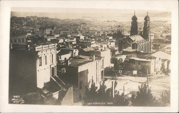 San Francisco 1865 California