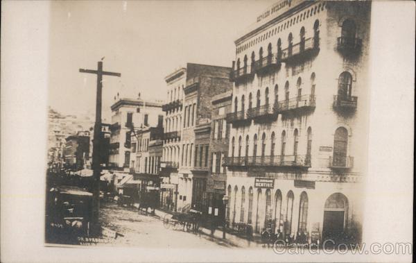 A Street Scene in San Francisco California