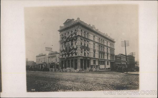 Main & Market Sts. 1880 Howes Scales San Francisco California