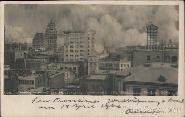 San Francisco Fire Earthquake California