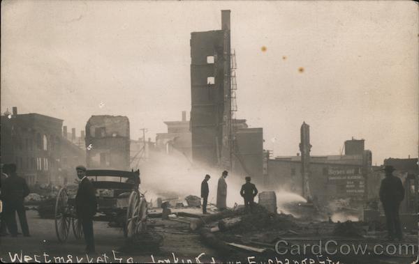 The Aftermath of the Earthquake San Francisco California
